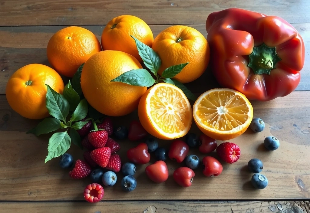 Fructe și legume bogate în Vitamina C